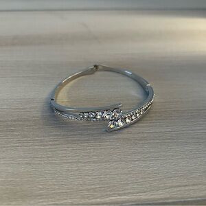 Silver Rhinestone Bracelet